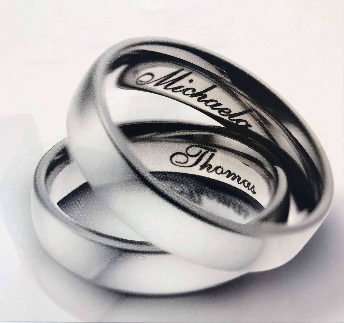 Titanium & Carbon Fibre Wedding Ring with FREE Engraving! 8 to 10mm