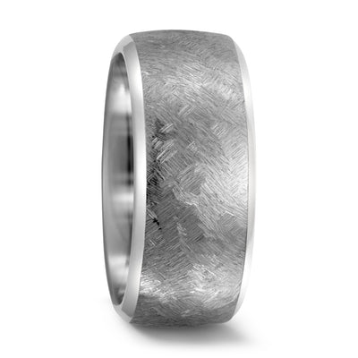 Textured Titanium Ring Available in widths 8 to 10mm - The Photon