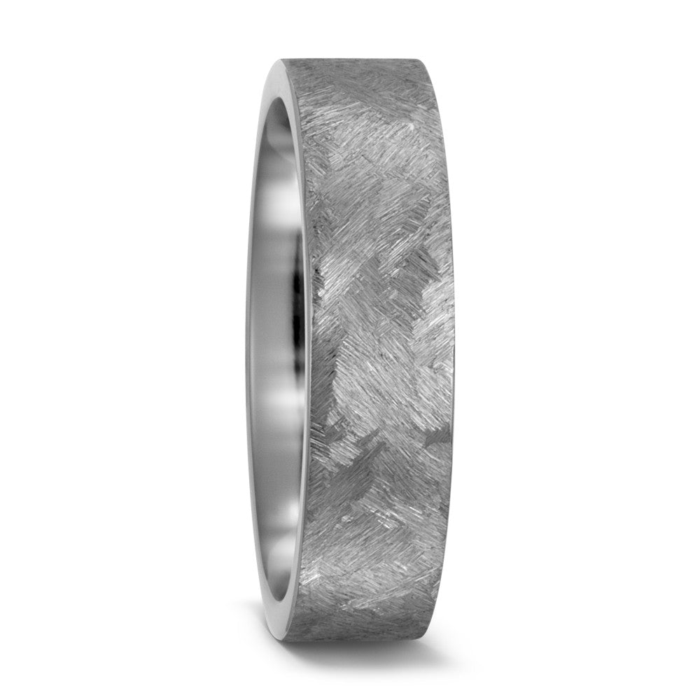 titanium wedding ring, textured finish, alternative metal wedding band 5-8mm