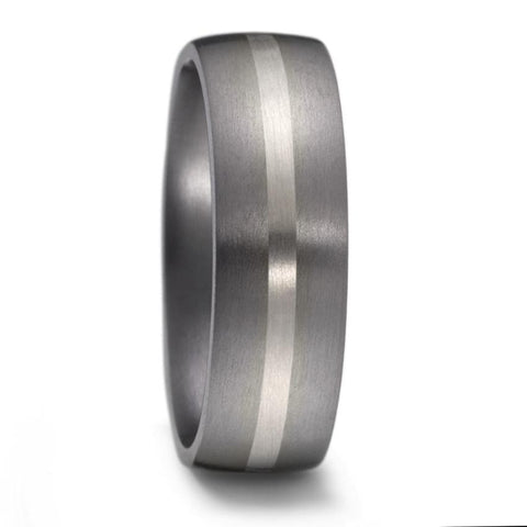 Tantalum & Palladium wedding ring 