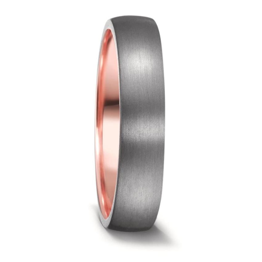 Tantalum & 14K Rose Gold, Ultra comfort fit, Wedding Ring