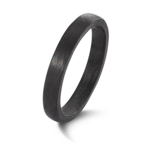 Slim Carbon Fibre Wedding Ring, comfort fit (2 & 2.5mm)