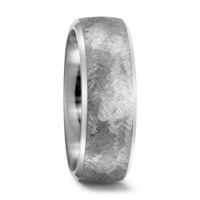 Textured Titanium Ring Available in widths 8 to 10mm - The Photon